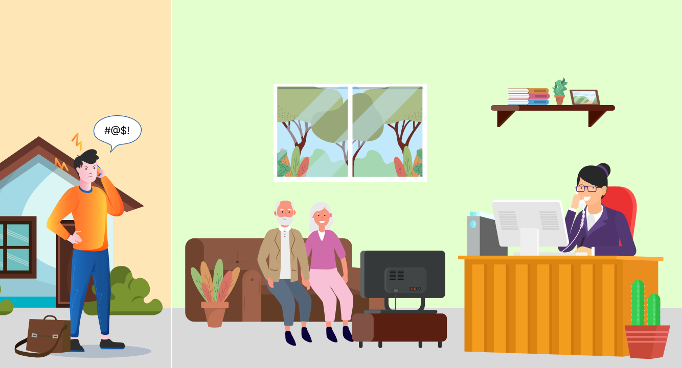 Front desk personnel in senior living facilities should be equipped to handle all communications