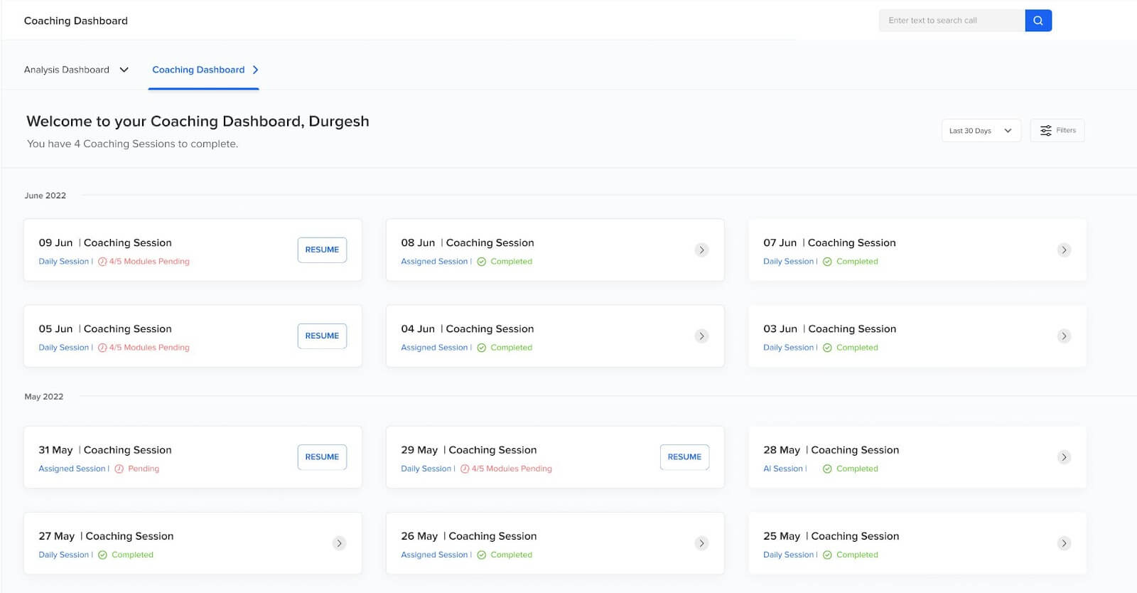 An example of call center coaching