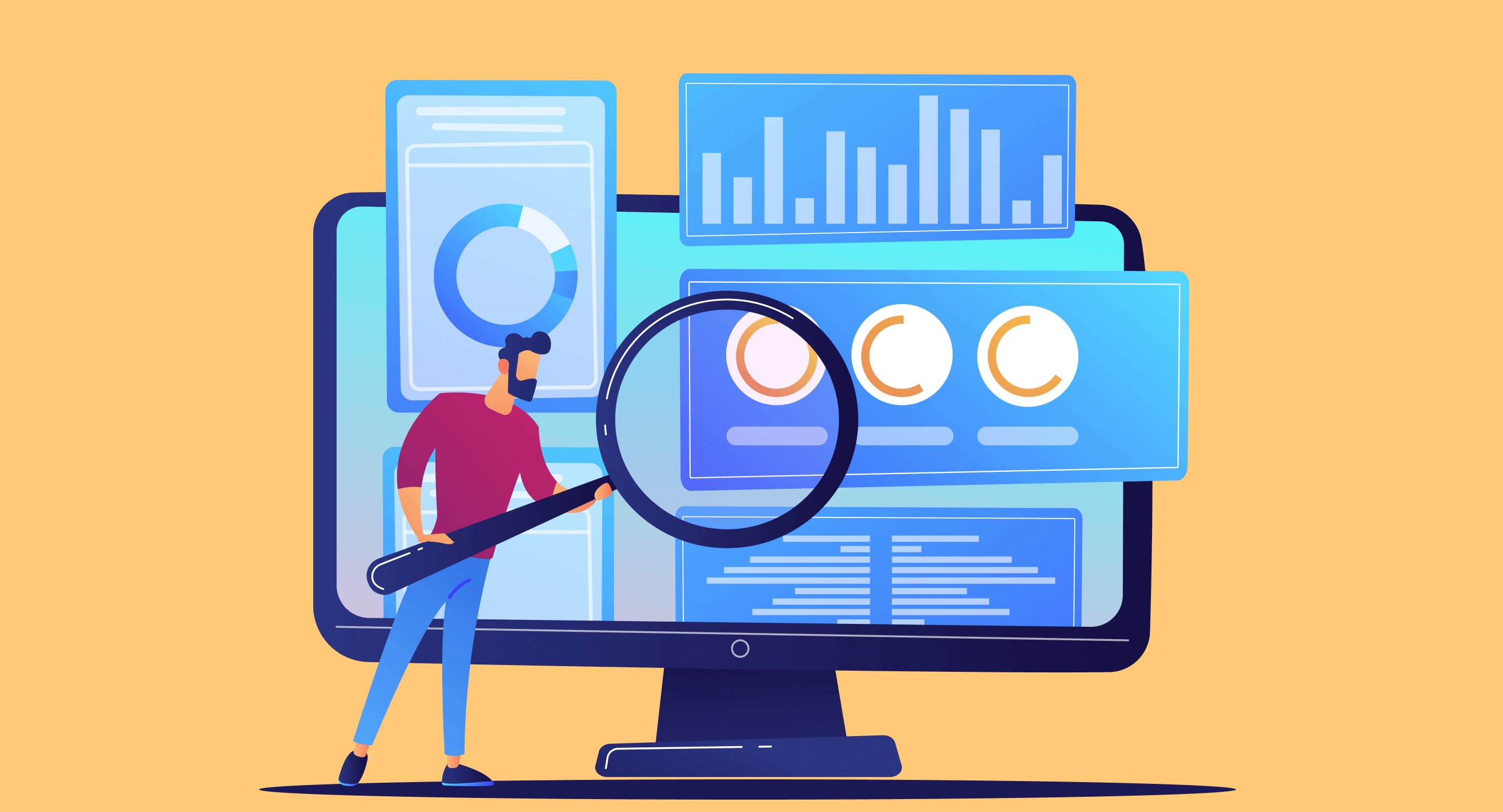 Monitor the performance of agents using the scorecards