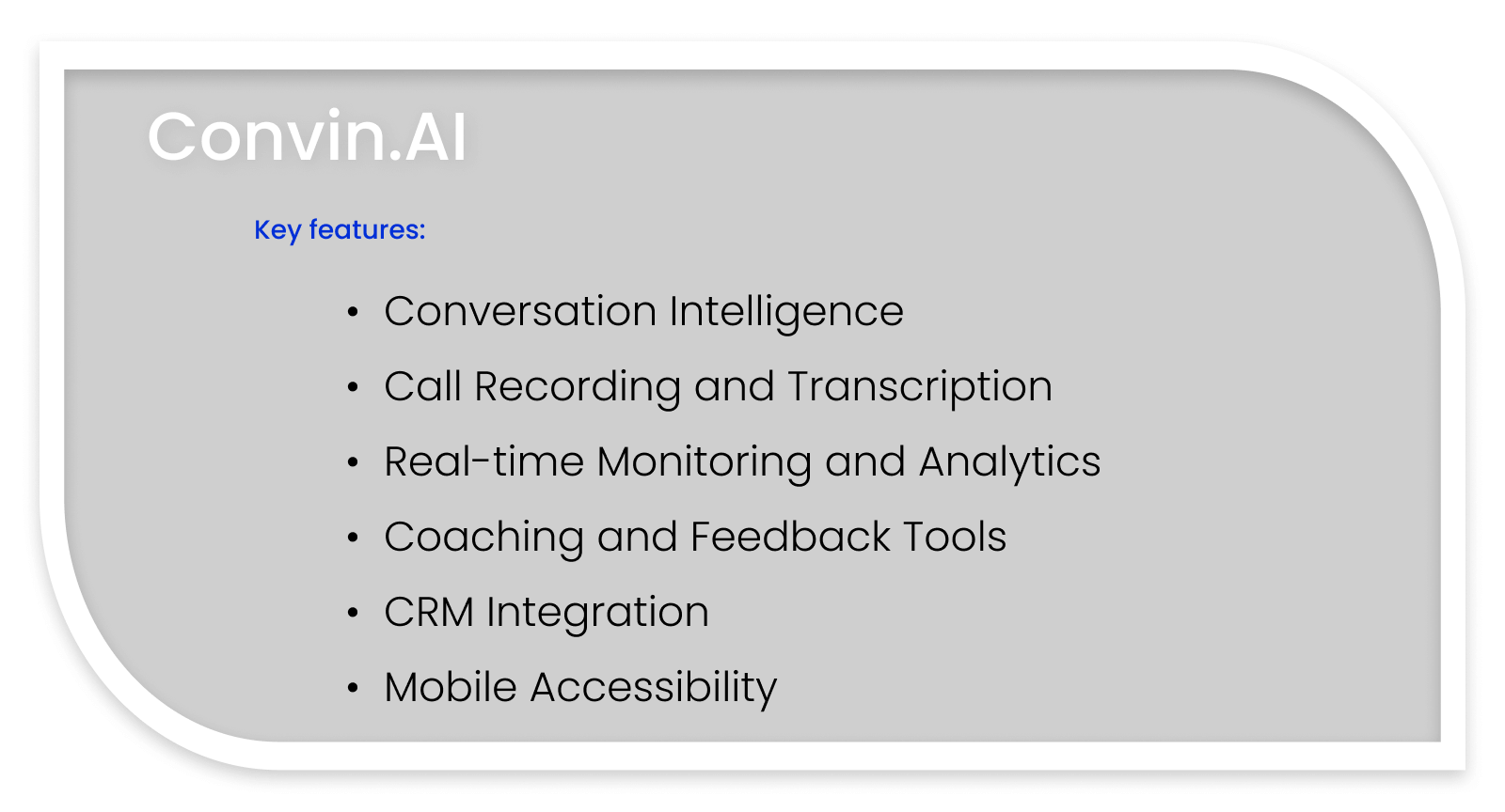 Convin call center workforce management software