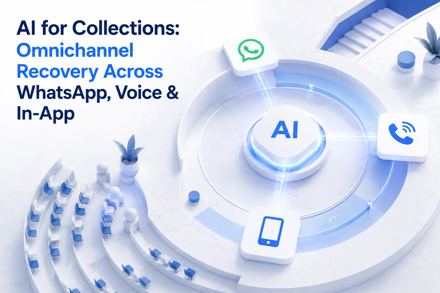 AI for Collections: Omnichannel Recovery Across WhatsApp, Voice & In-App
