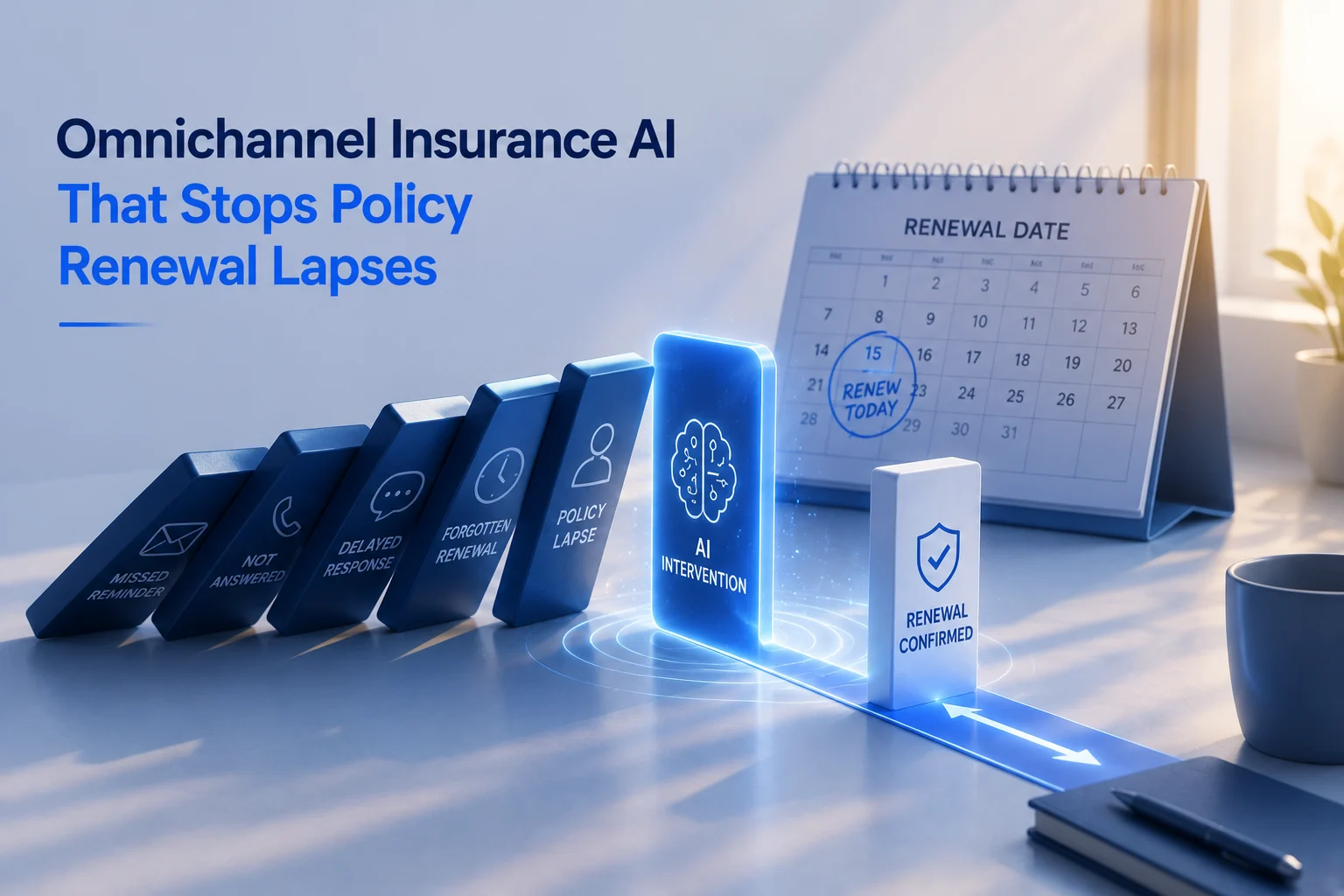 Omnichannel Insurance AI That Stops Policy Renewal Lapses 