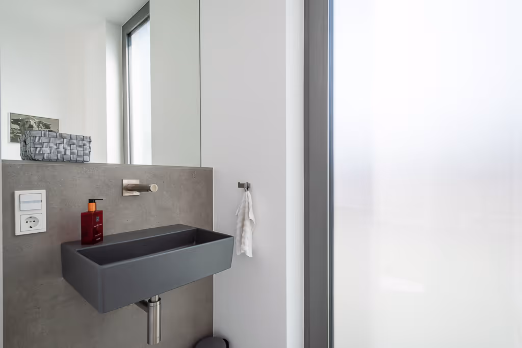 Gästetoilette Waschtisch