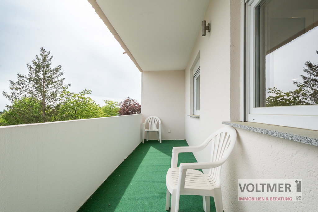 überdachte Loggia