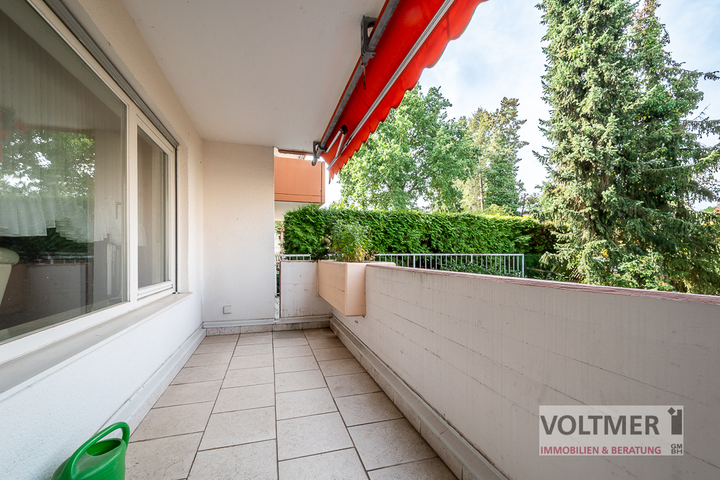 überdachte Loggia