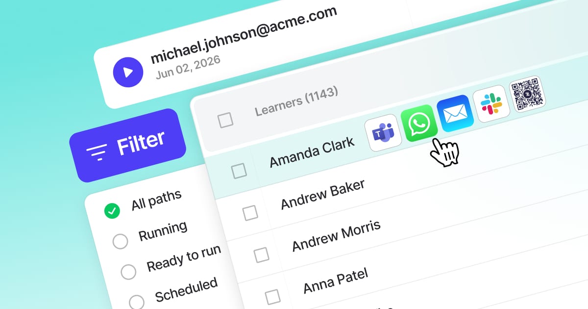 Send to Every Channel. See One Person: What's new in 7taps