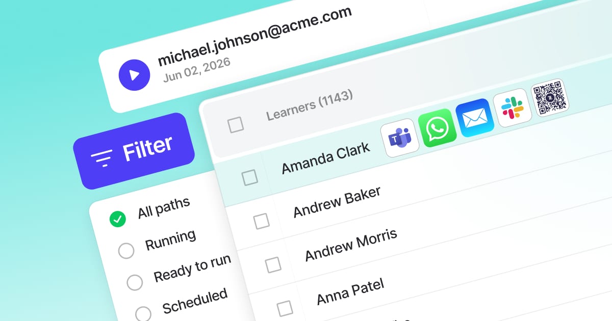 Send to every channel. See one person: What's new in 7taps