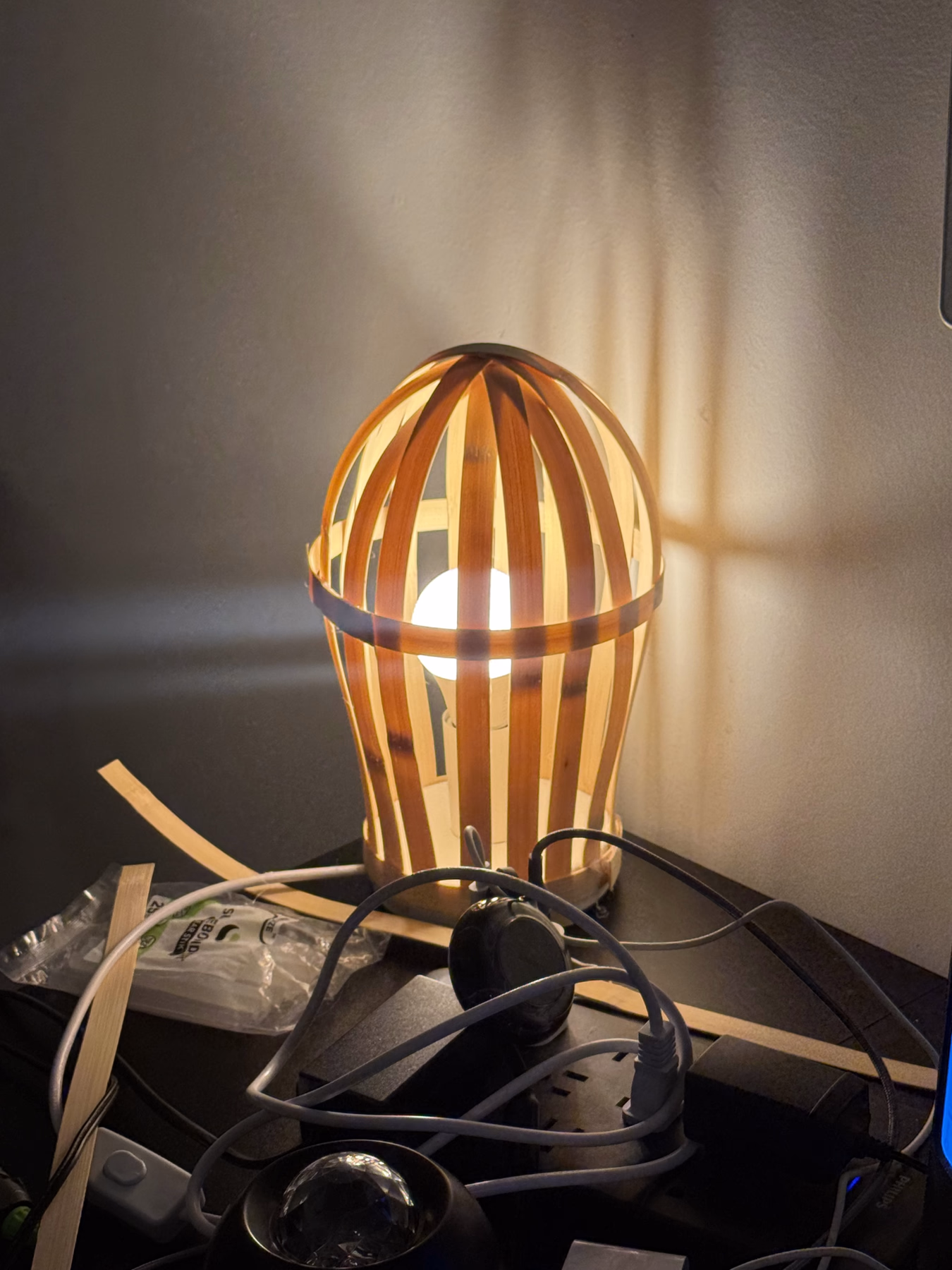 Bamboo lamp