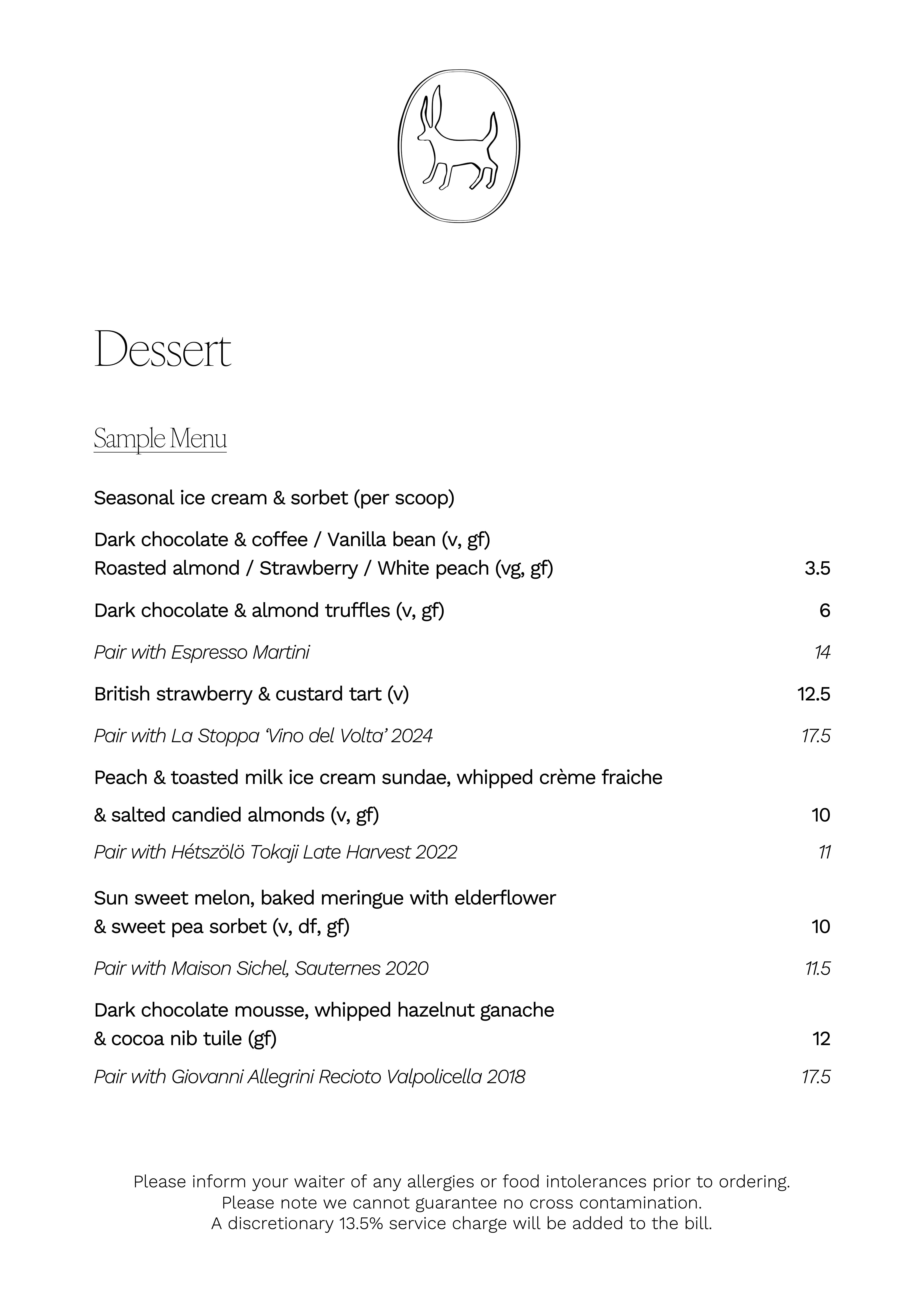 Meringue dessert from the Wild by Tart dessert menu