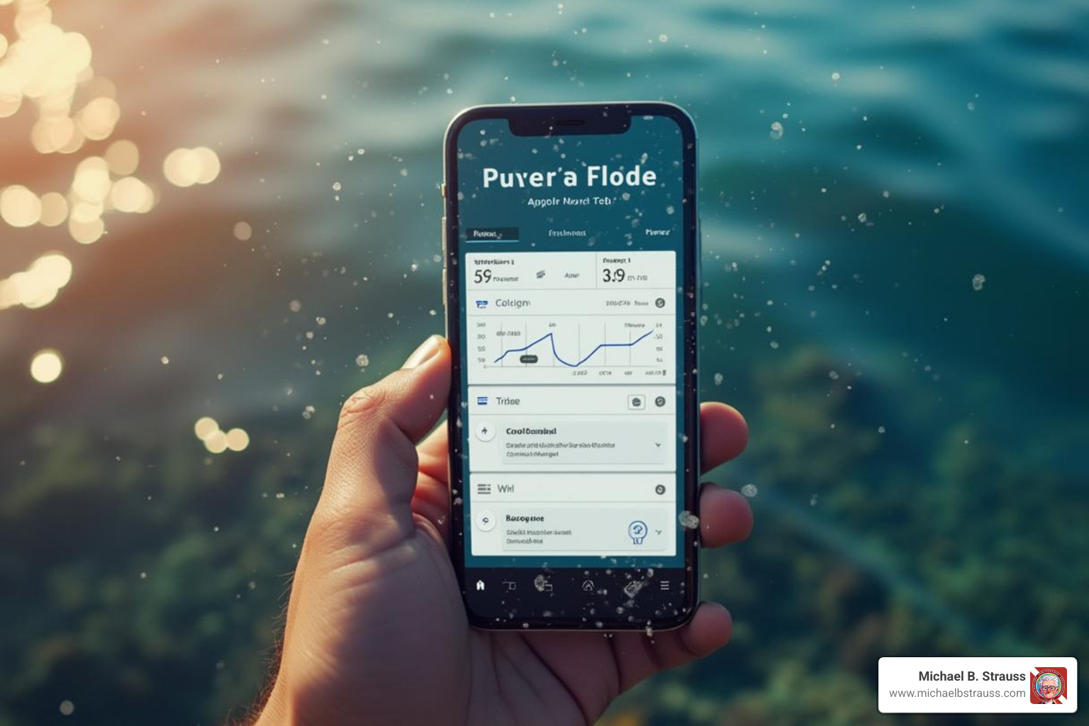 smartphone displaying a clean, modern dive log app interface - best diving log book
