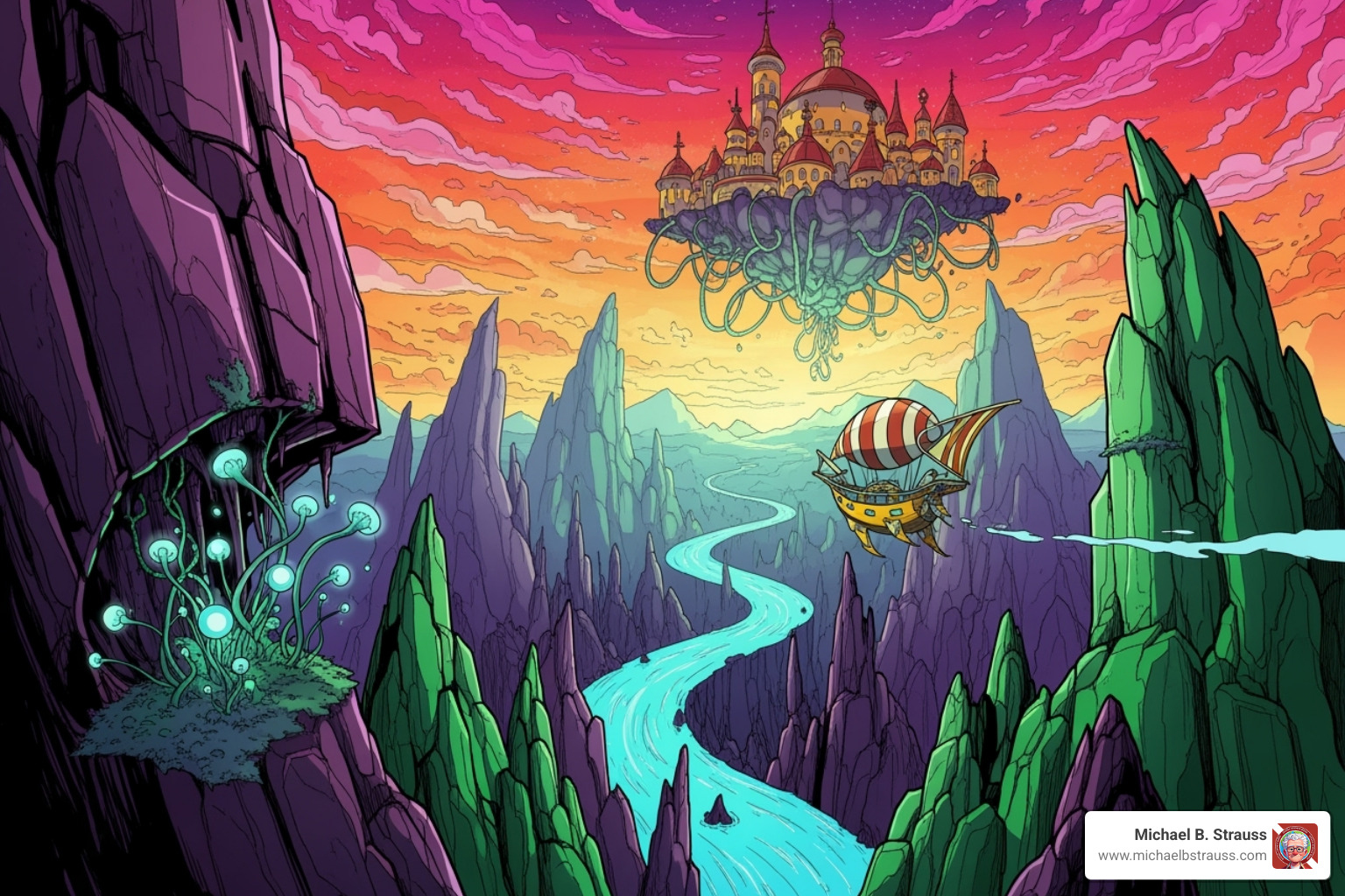 imaginative landscape graphic novel - graphic novel series