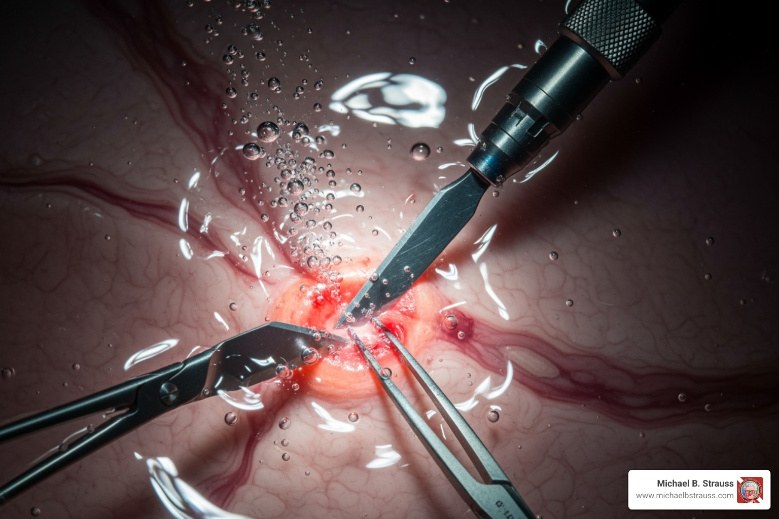 showing the U-ESD technique on a gastric lesion - underwater surgery techniques