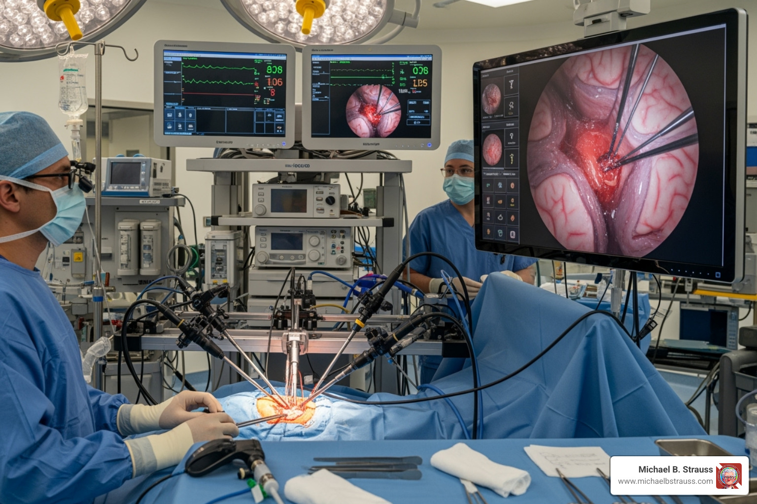 the SCUBA neuroendoscopic setup - underwater surgery techniques