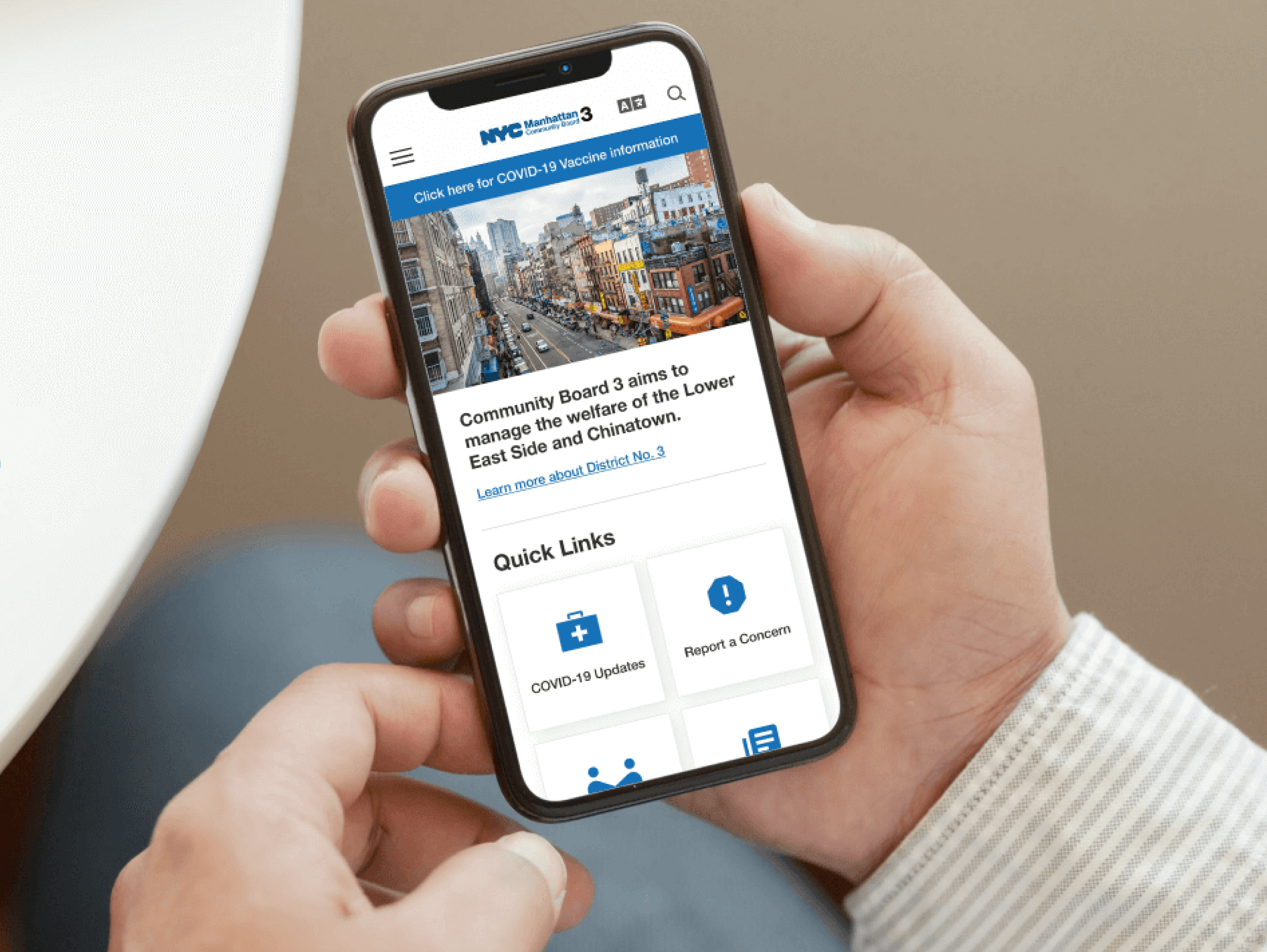 Community Board No.3 project cover image