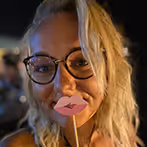 portrait femme blonde