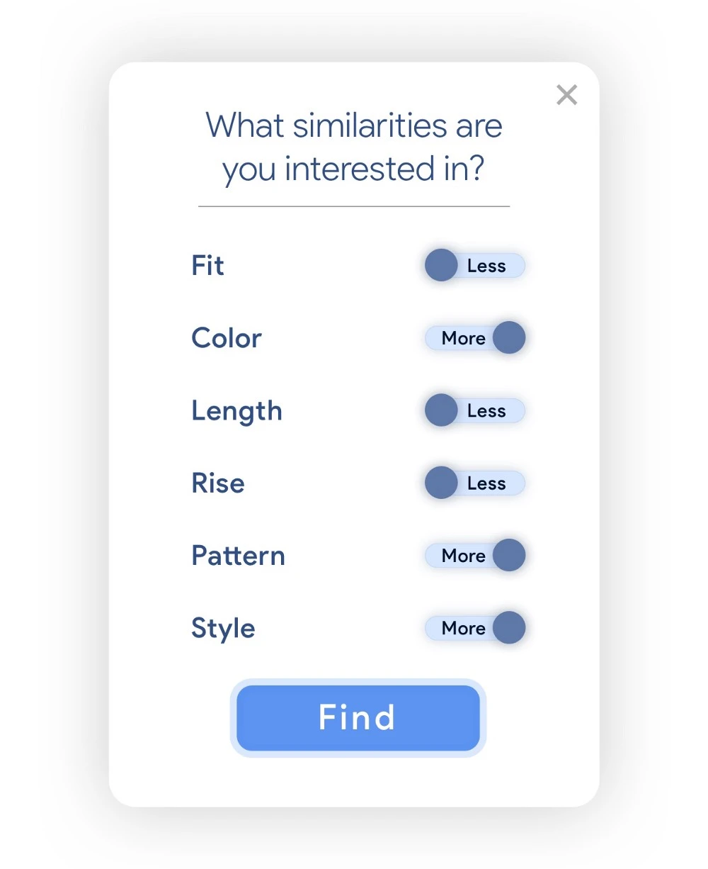 matching criteria