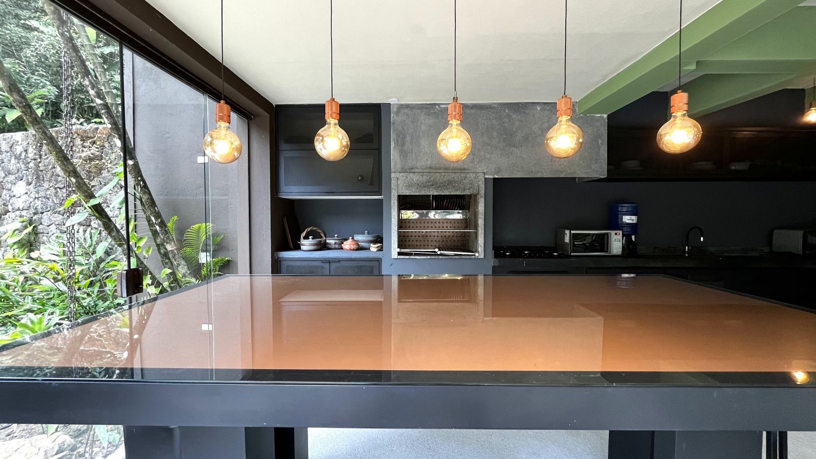 Área gourmet com churrasqueira – Casa 852