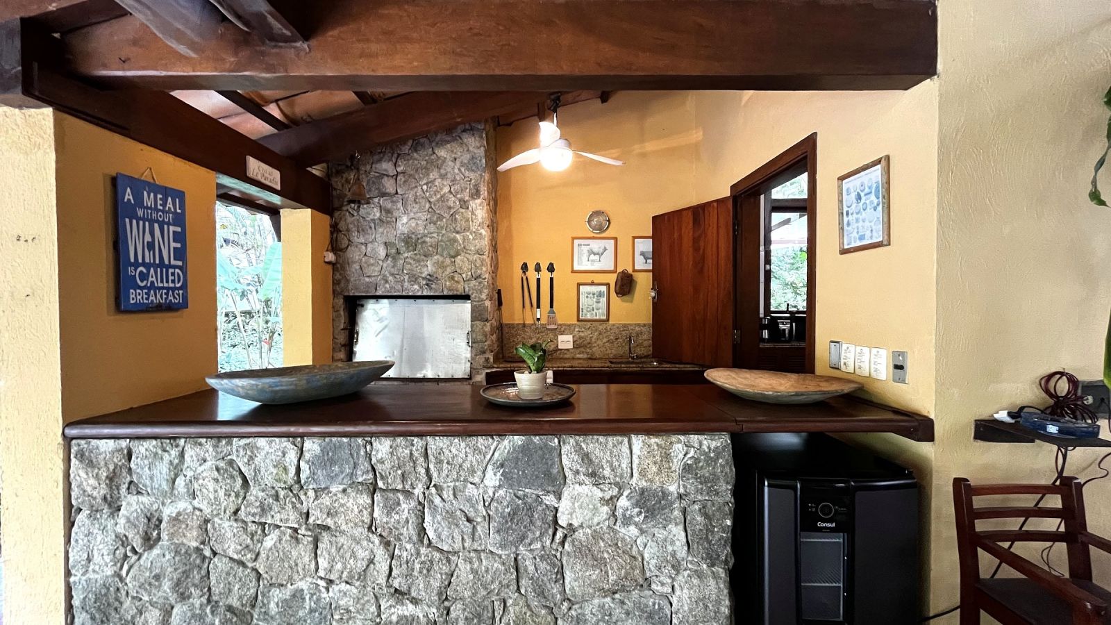 Bancada da área gourmet – Casa 853