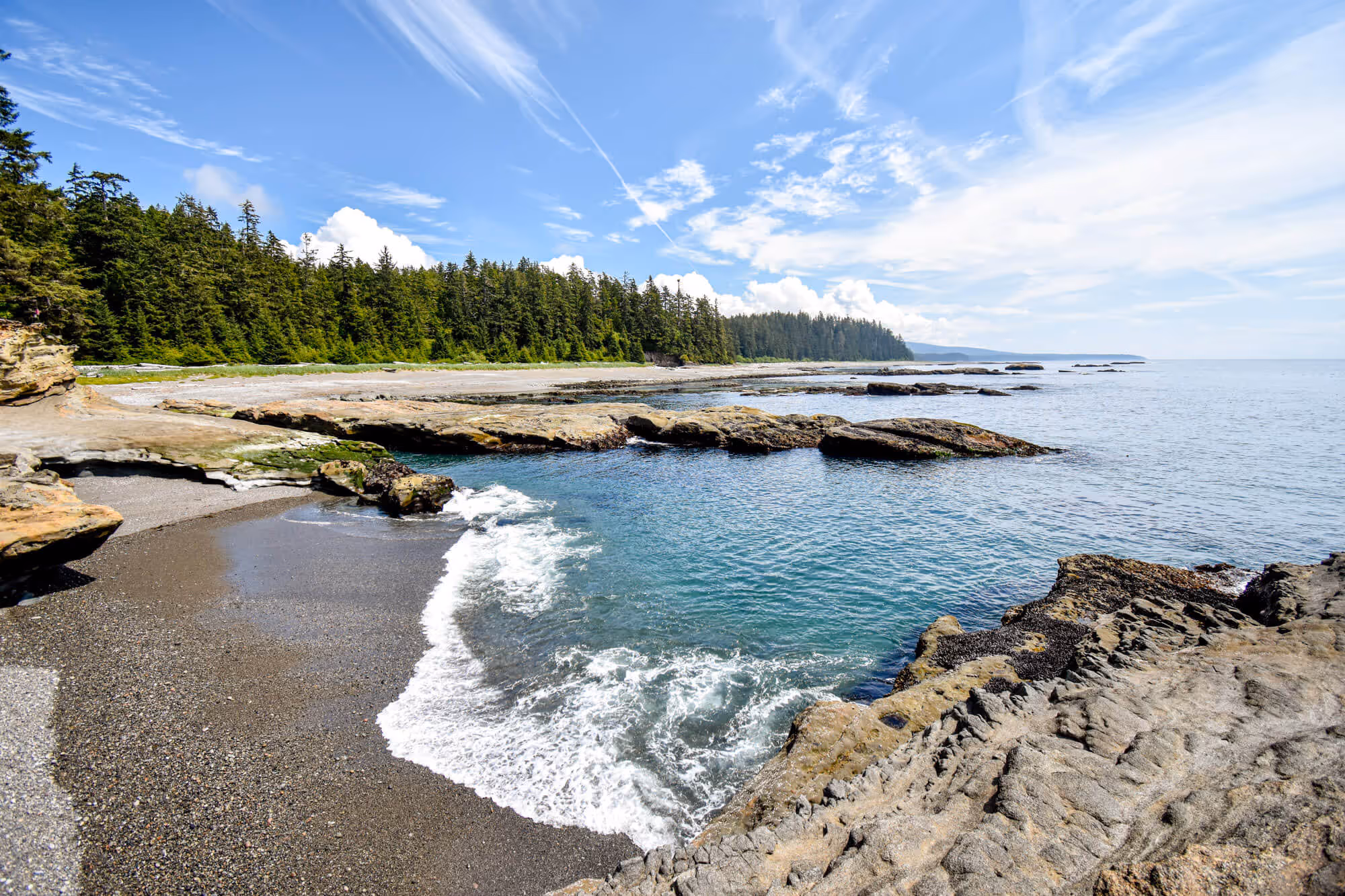 Ocean view looking south from Tsusiat point