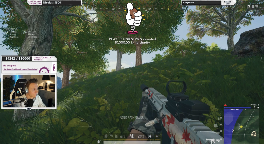 WackyJacky101 fundraising live stream