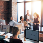 Corporate P2P fundraising