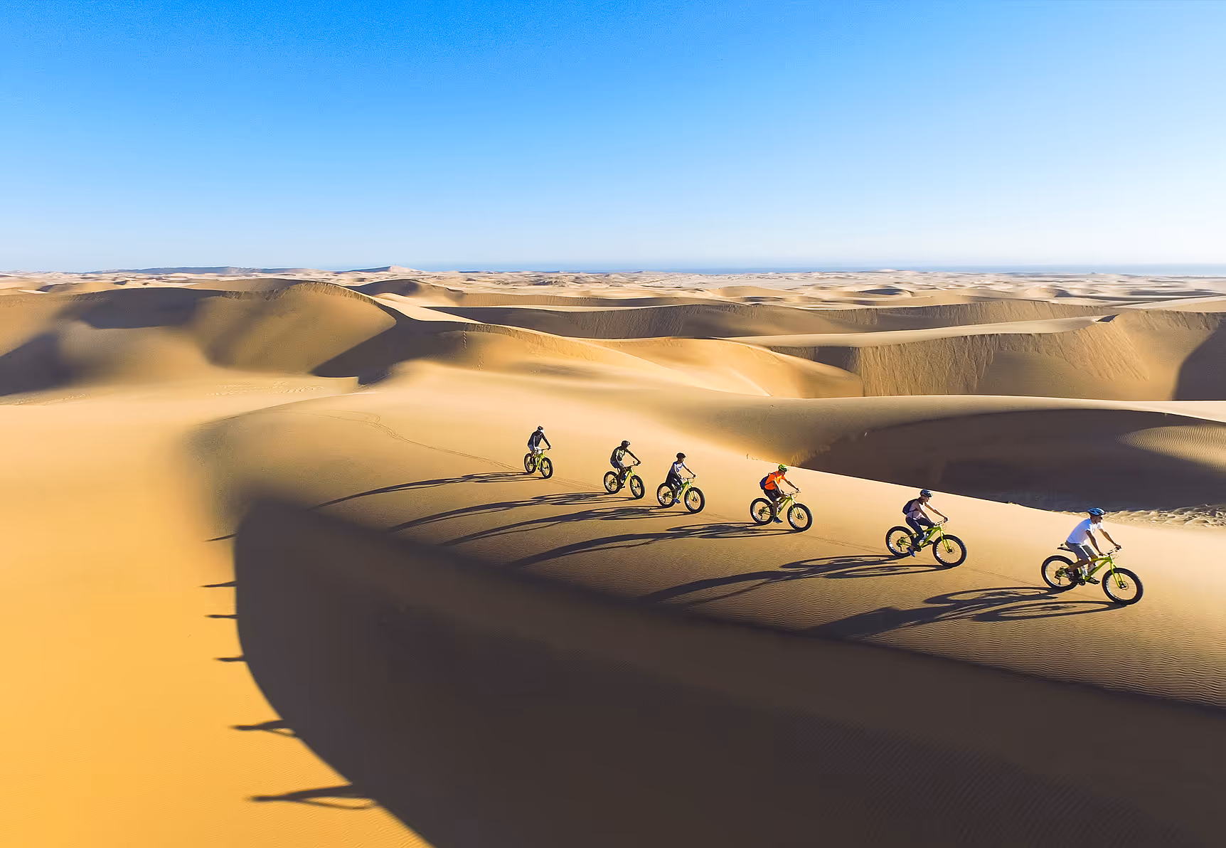 Hire a fat bike and take to the dunes on a bicycle (or e-bike)