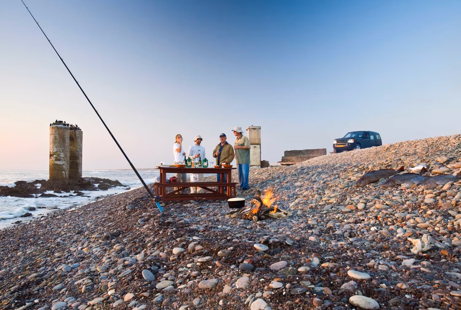 Boat or shore fishing is a great way to immerse yourself in these surroundings