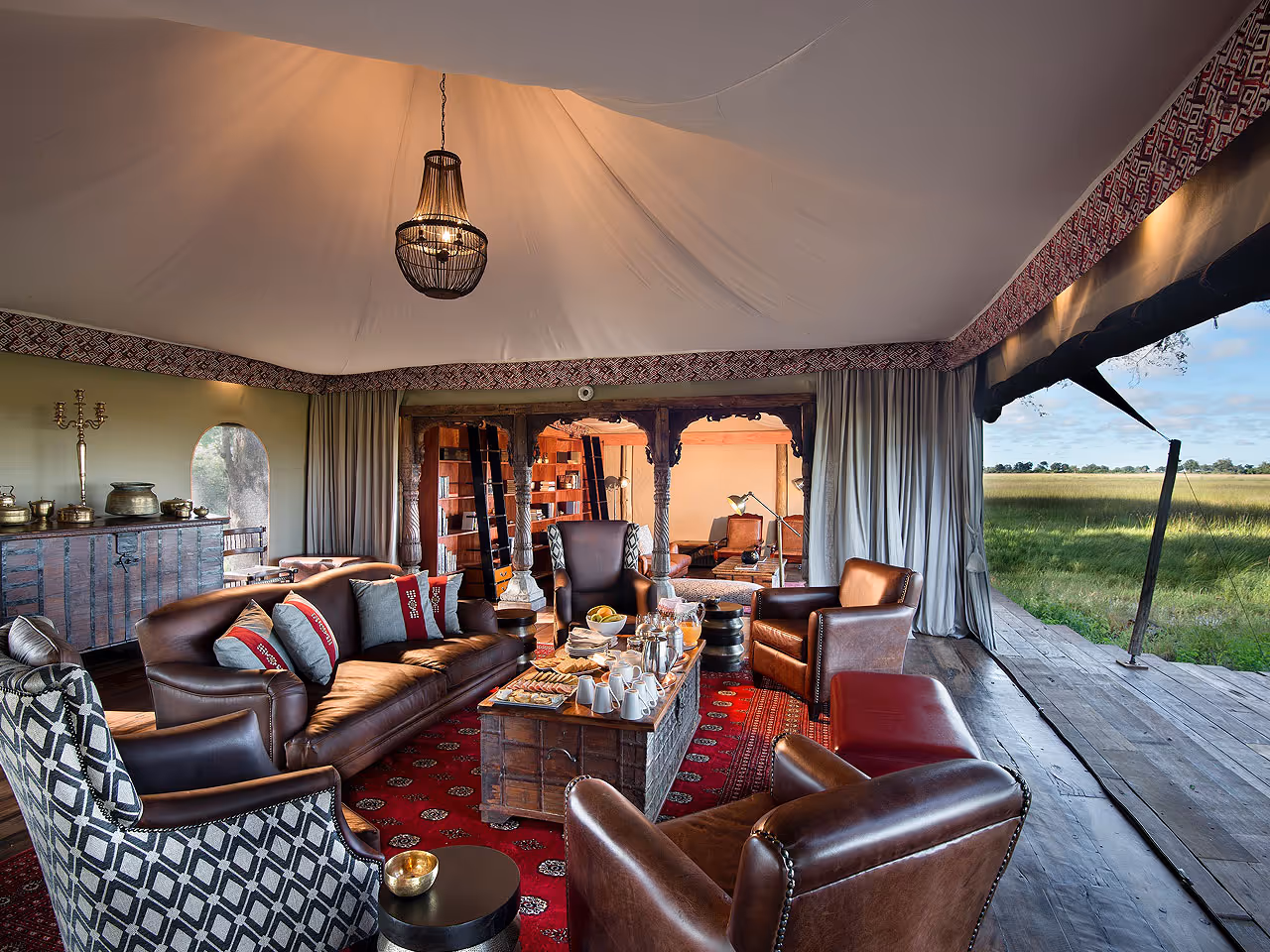Duba Plains Camp