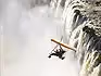 A microlight safari over the white water and spray of Victoria Falls.