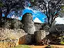 The national monument of the Great Zimbabwe ruins. 