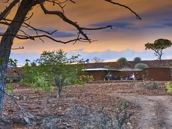 Enjoy simple comforts in this rugged and harsh landscape