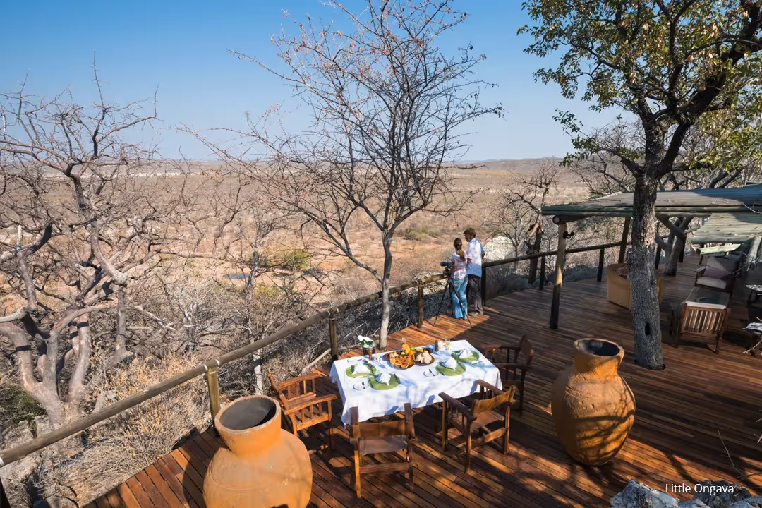 Head back for lunch and a refreshing drink.