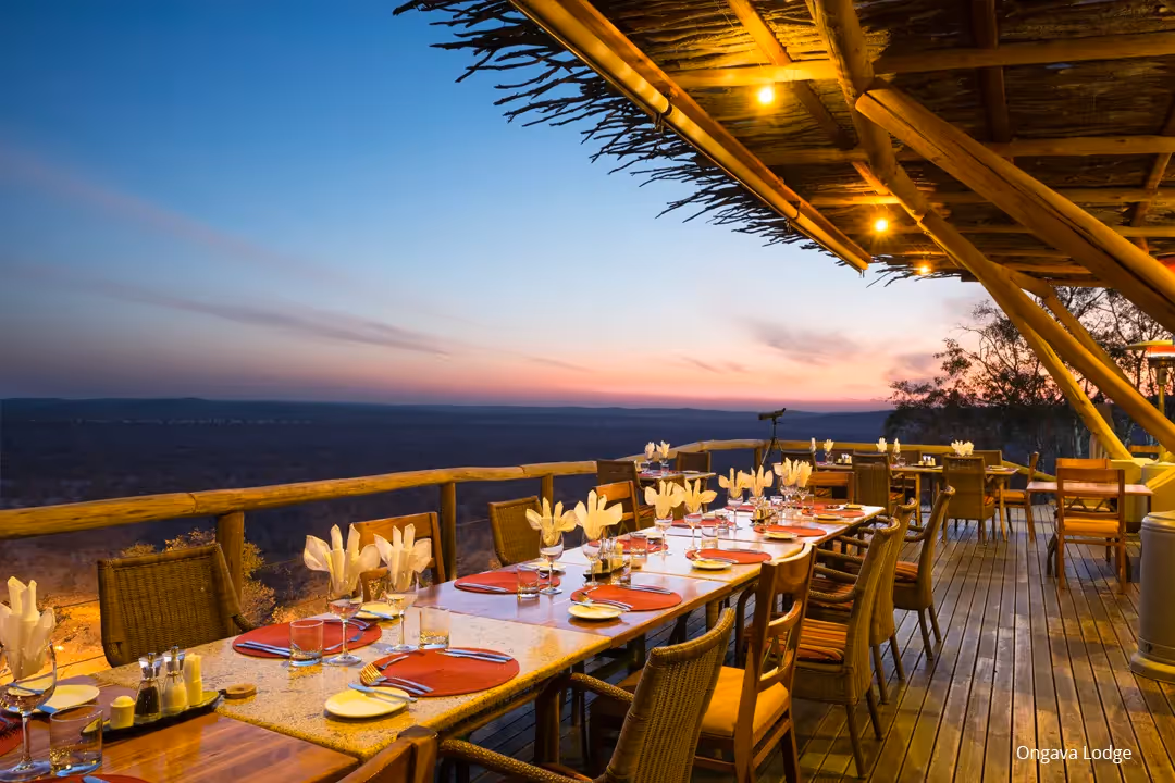 Freshen up for an al fresco dinner underneath the stars before drifting off to sleep as you listen to the calls of the wild.