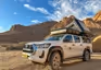 Fully equipped 4x4 camping car for hire in Namibia – ideal for self-drive safaris with rooftop tent, fridge and gear.