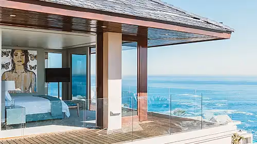 Exceptional views from Ellerman House in Cape Town