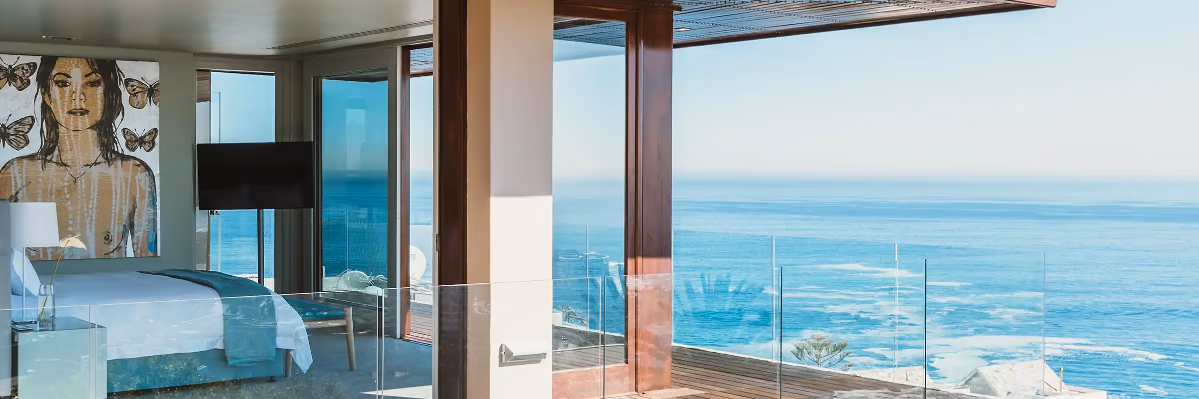Außergewöhnliche Aussicht vom Ellerman House in Kapstadt