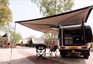 This 4x4 Land Cruiser is fully equipped for camping
