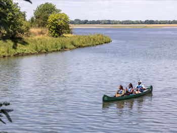 Canoeing safari in Zamibia