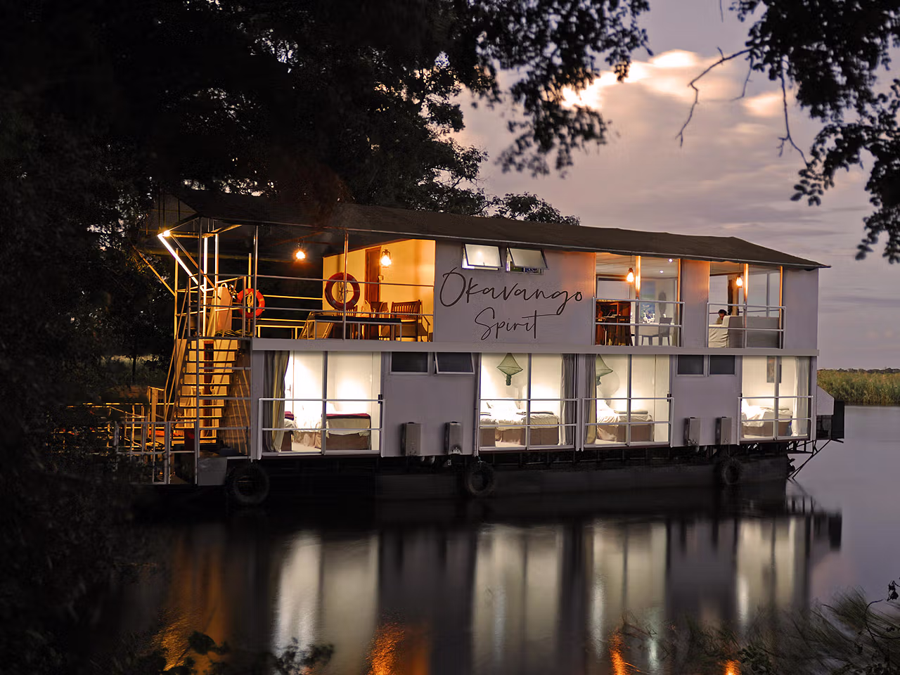 Okavango Spirit Houseboat