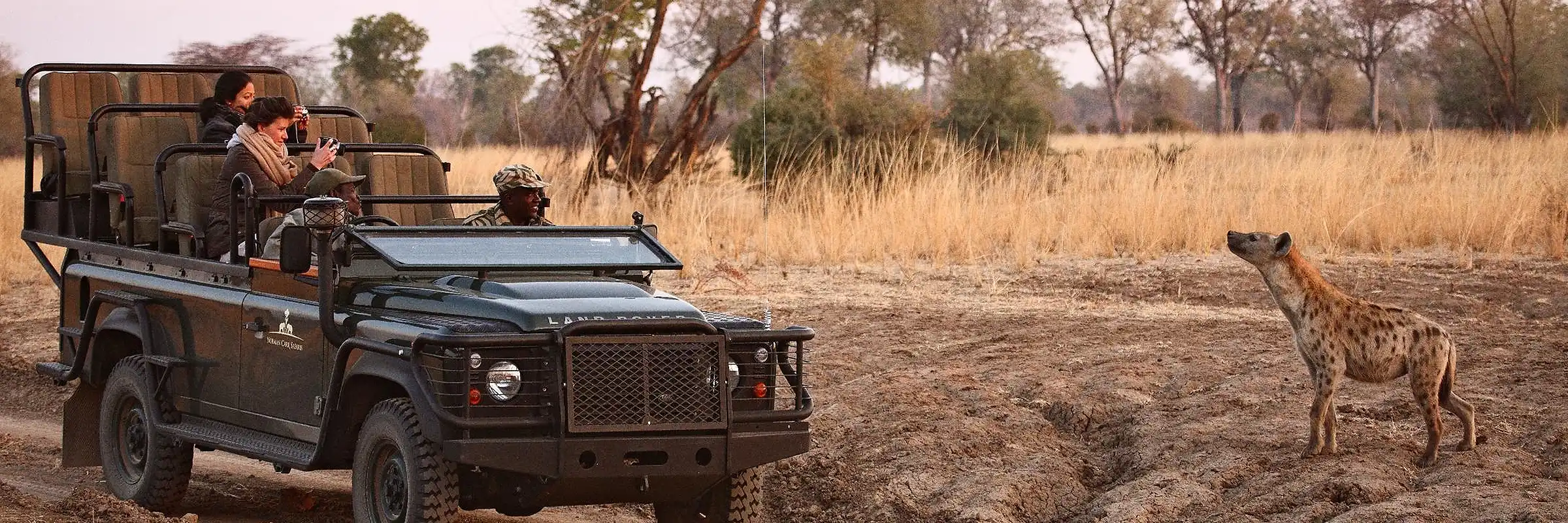 Blick auf den afrikanischen Busch während Ihrer Sambia-Safari