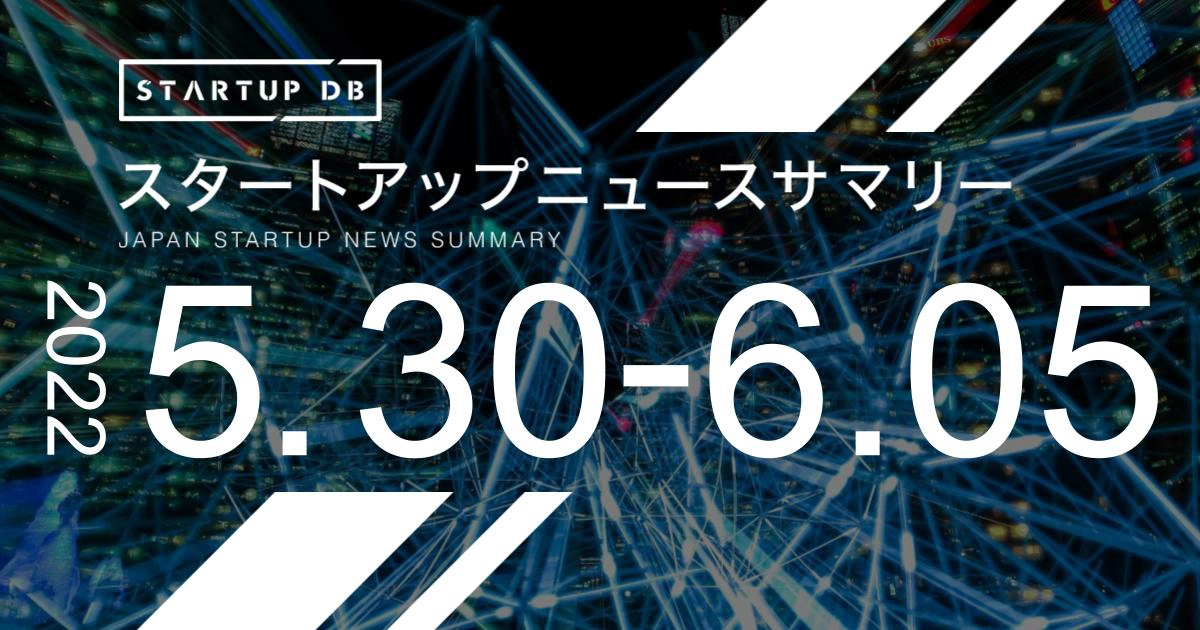 【6月第1週スタートアップニュースサマリー】AI活用の議事録作成事業を手掛けるオルツ、35億円の資金調達など