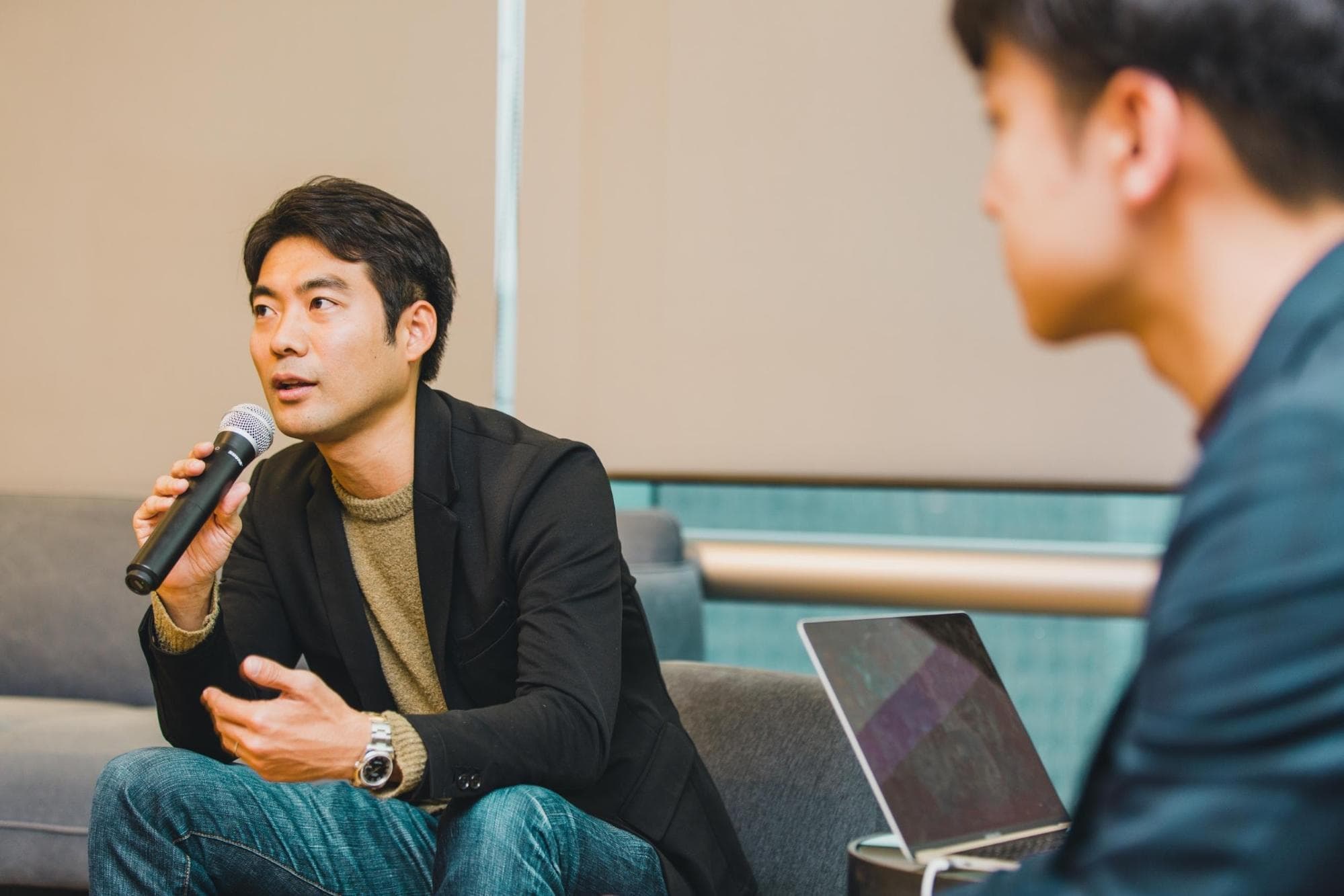 僕と加茂さんとの出会いは、2年前のICCのピッチでした。