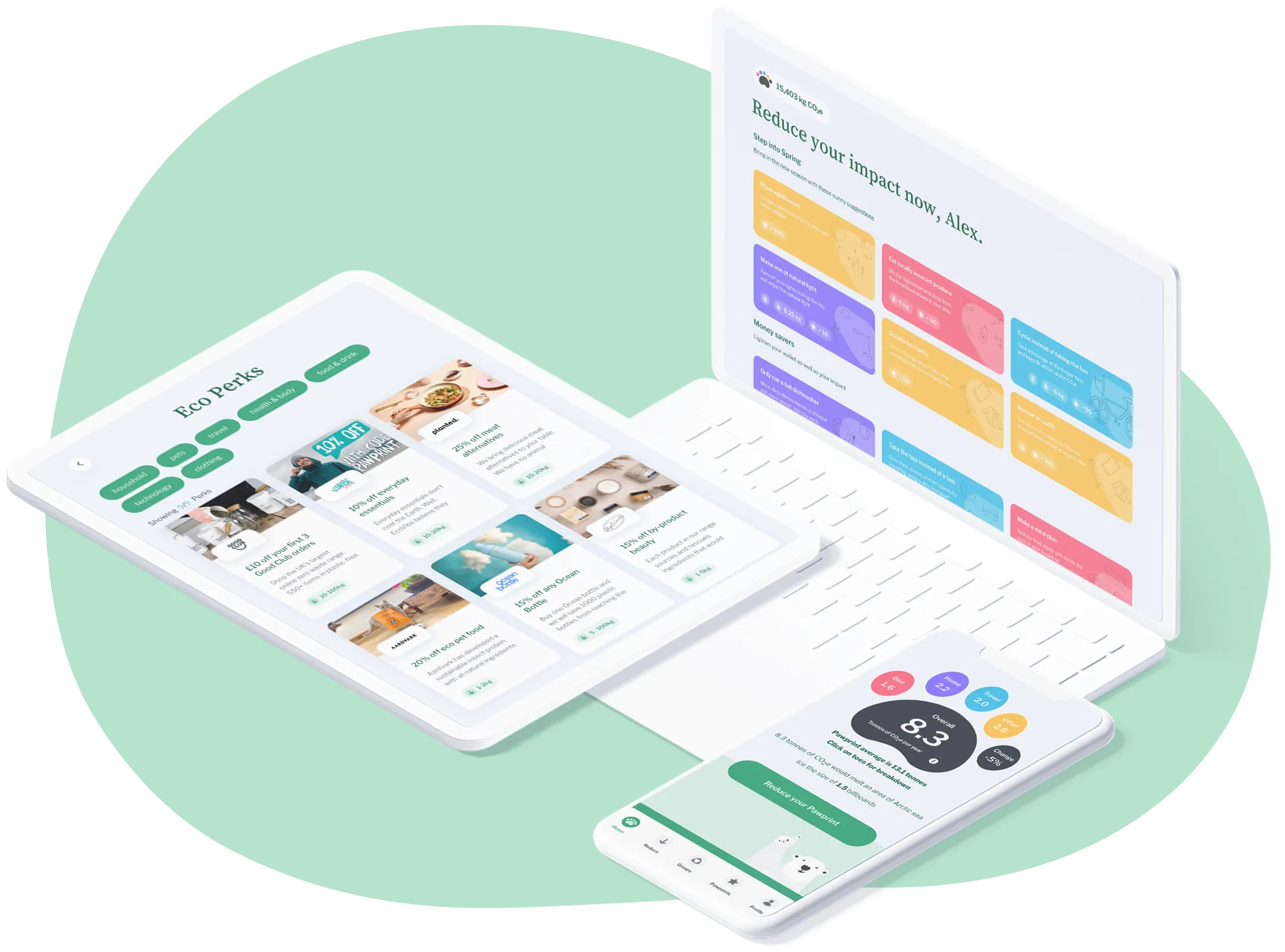 Pawprint sustainability education and engagement tools