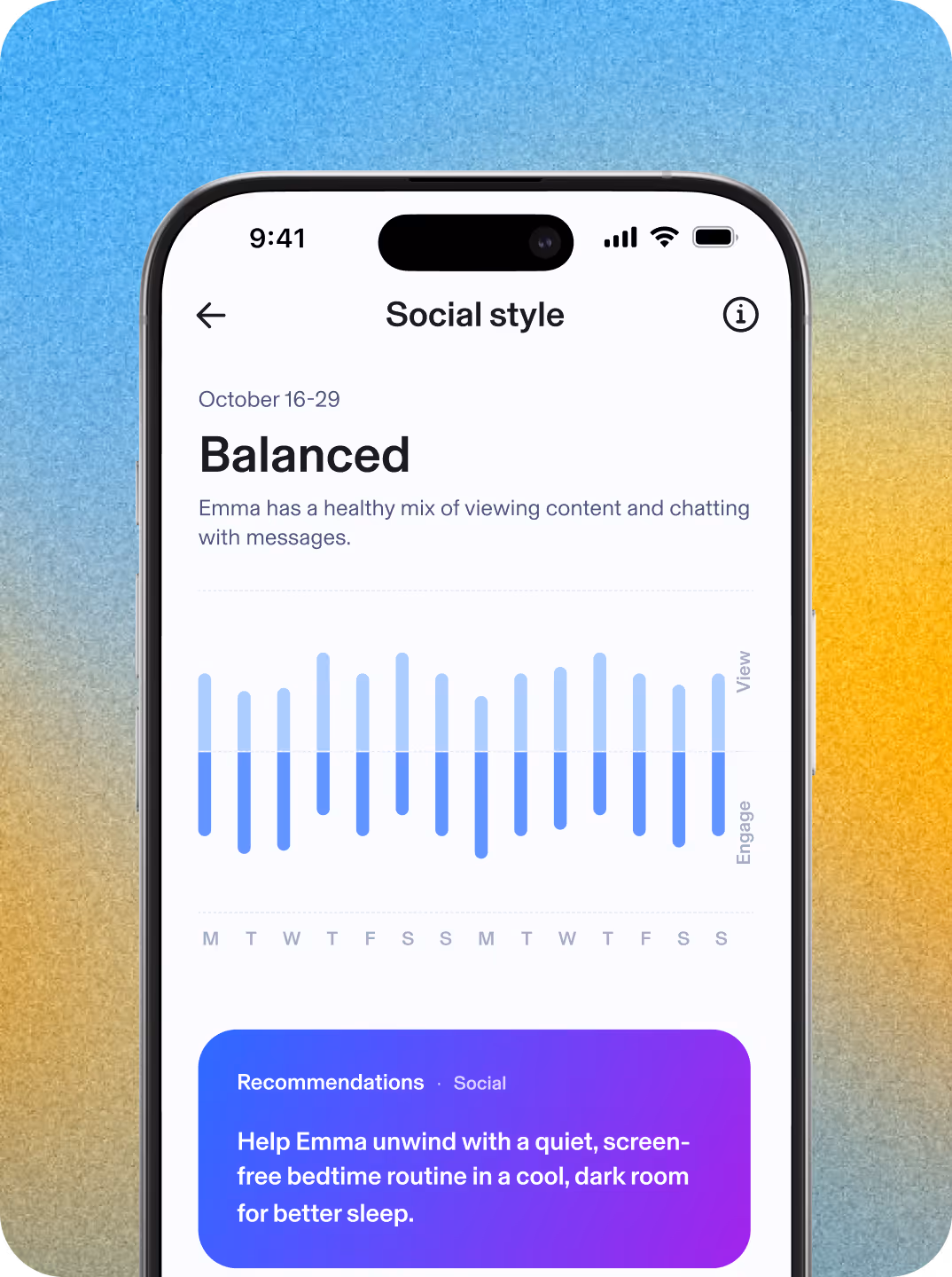 Smiling boy using headphones.