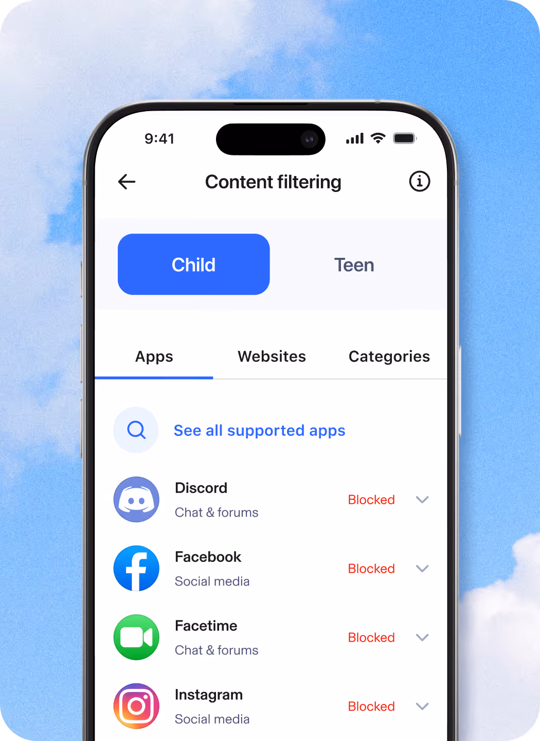 Add schedule Aura app screen. Tap to select days you'd like to schedule bedtime. Sleep time shows 9PM. Wake time options available.