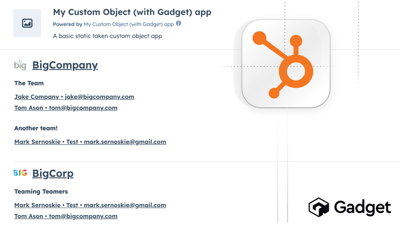 Building HubSpot app Home and Settings pages