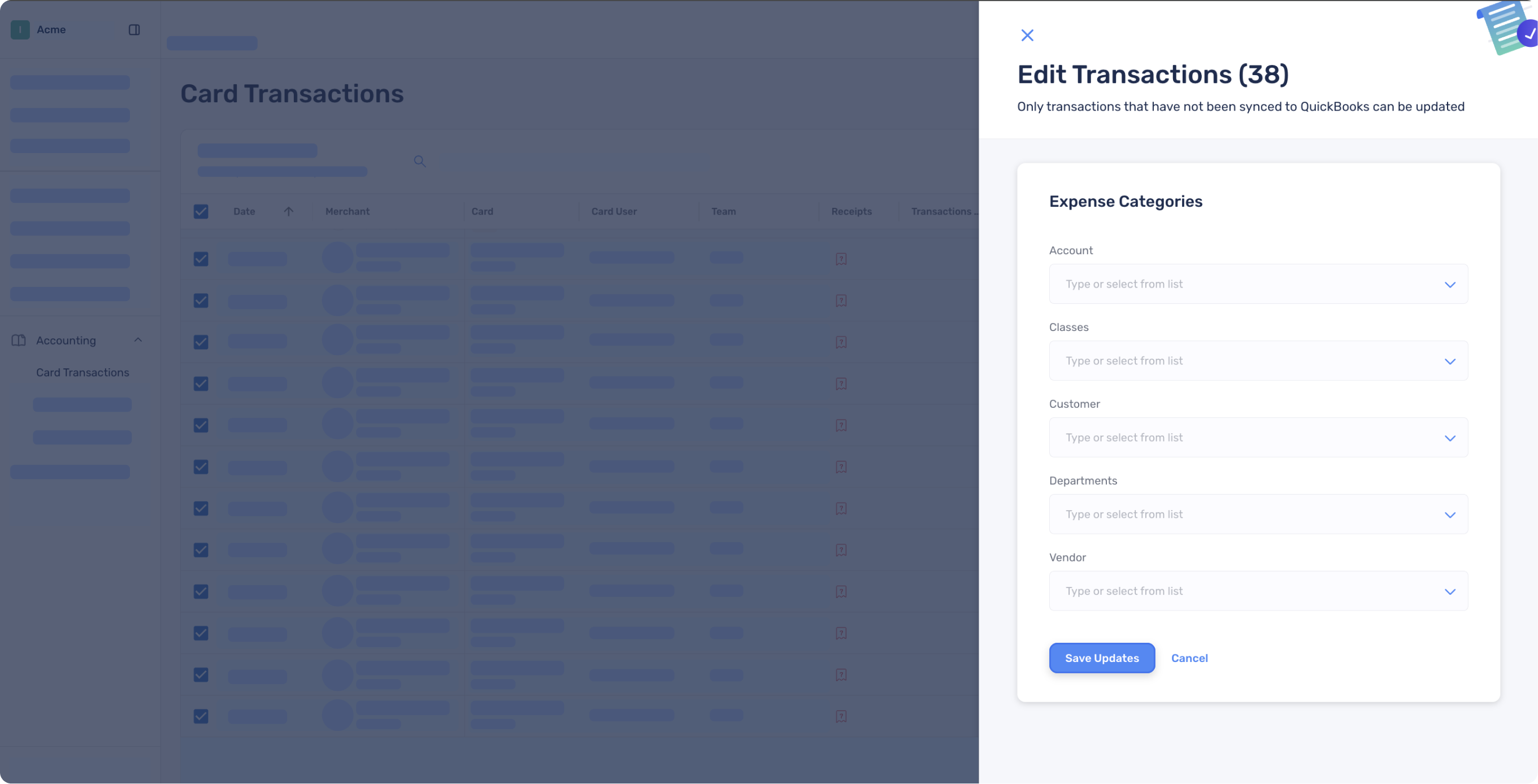 How it works on Extend: Bulk code transactions