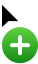 An icon of a white plus sign in a green circle to indicate the adding of an item.