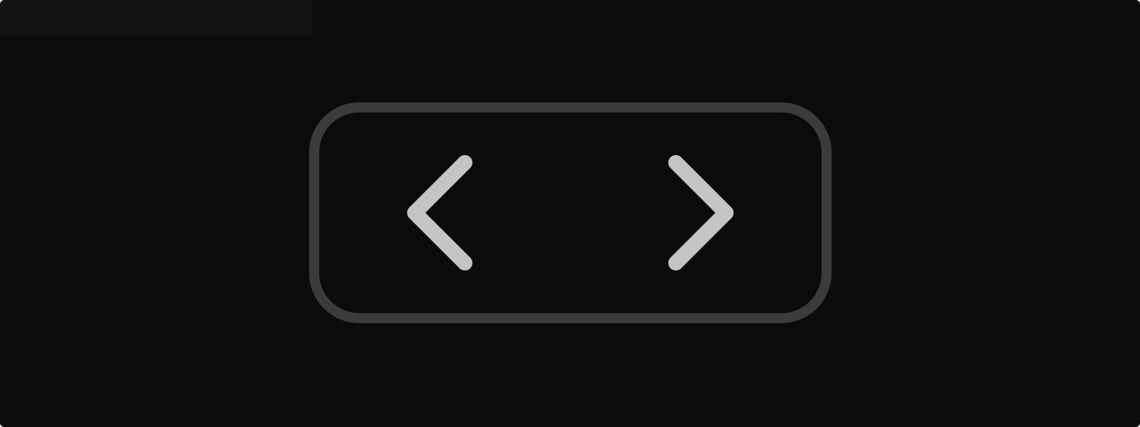 Buttons allowing to move backwards or forwards through selection history