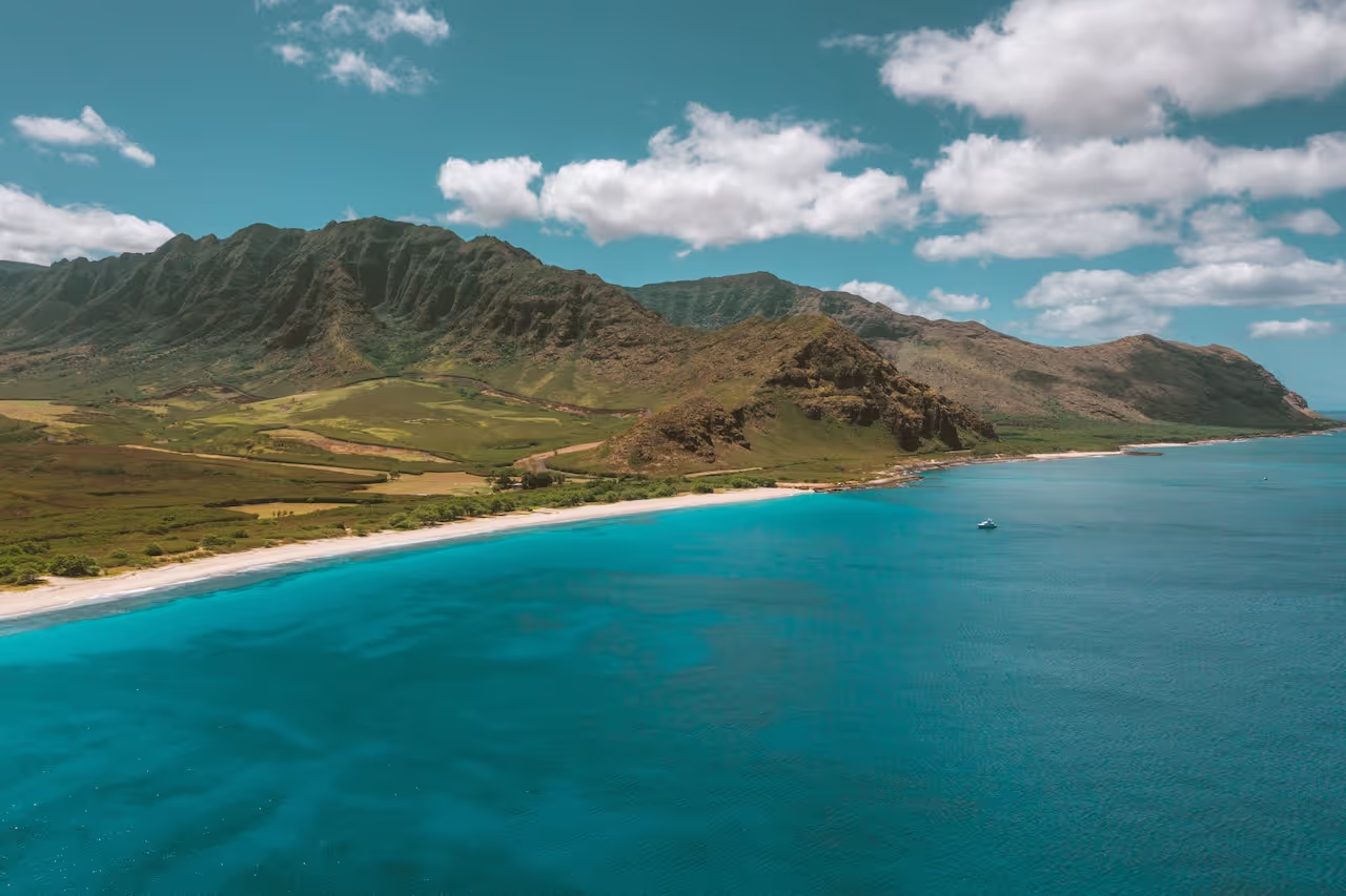 Photo of a coast in Hawaii